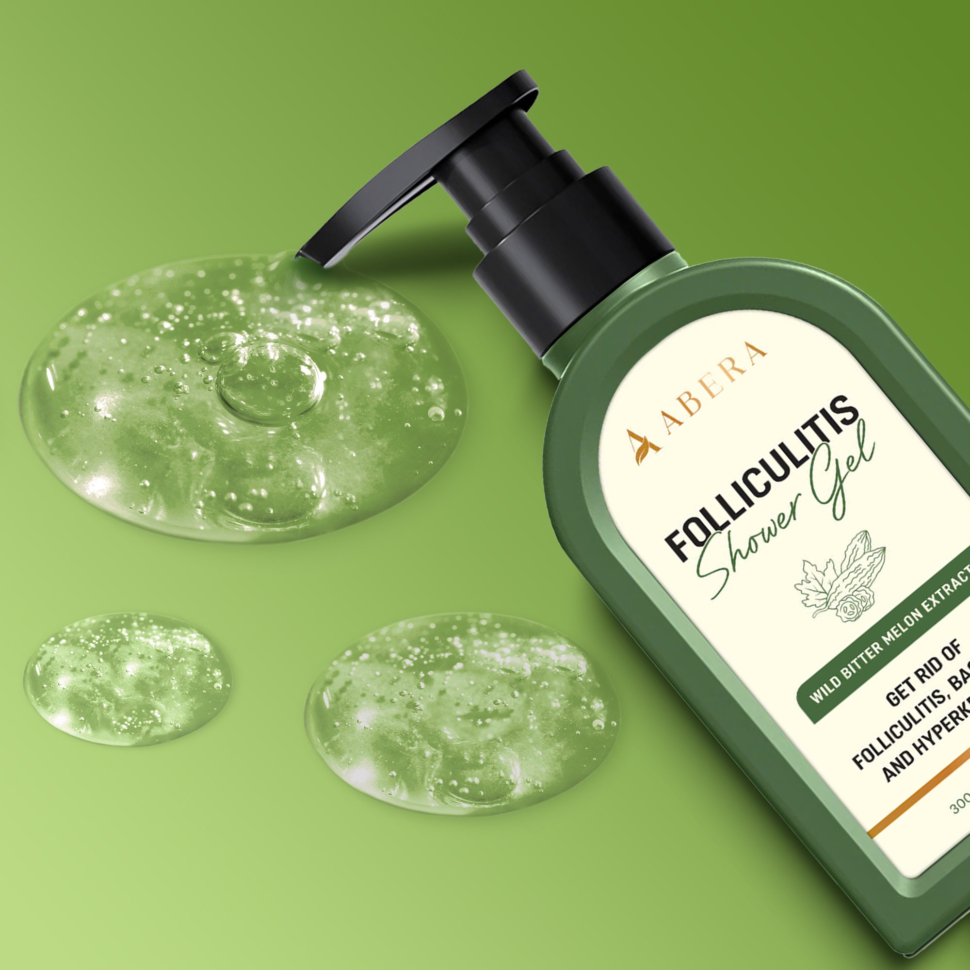 ABERA  Folliculitis Body Wash with Wild Bitter Melon Extract